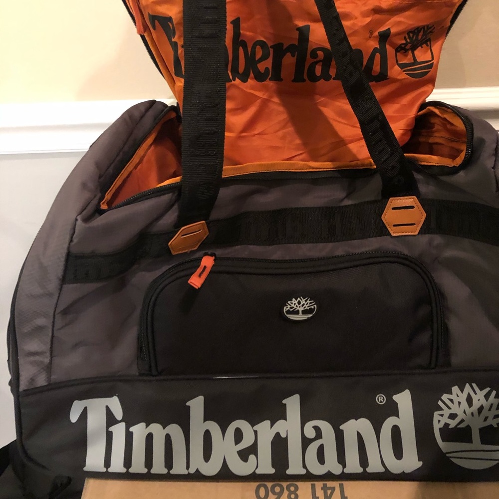 Timberland large duffle bag retail $320 new